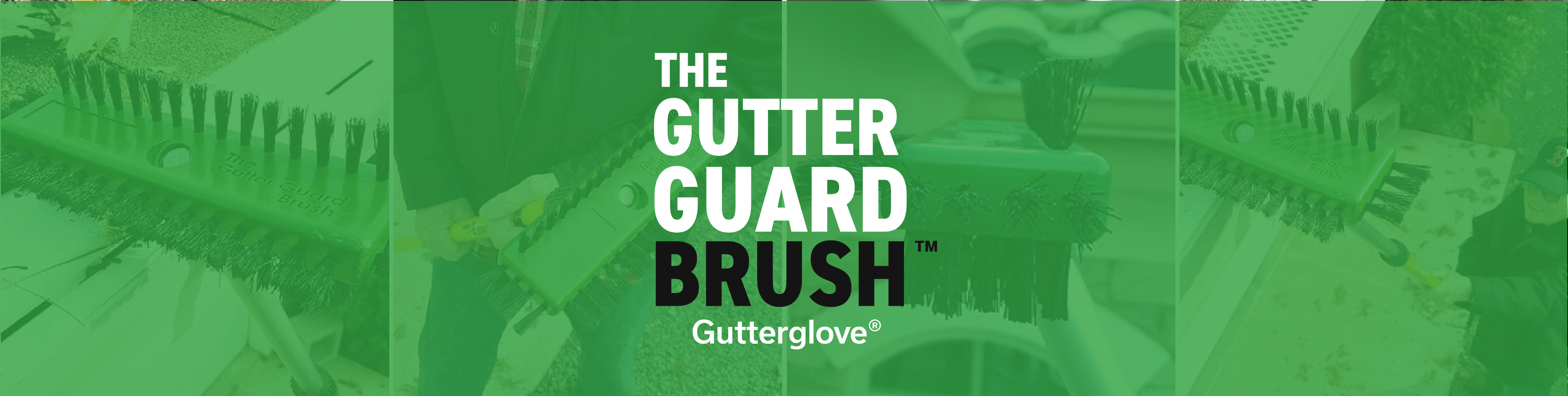 Atlas Gutter Guard The Gutter Guard Brush Plastic Cleaning Tool in