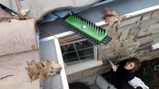 How To Clean Your Gutter Guards Without Climbing A Ladder