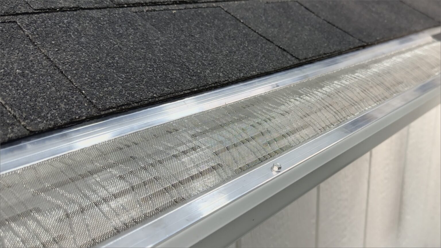 Frame-Reinforced, Stainless-Steel Micro-Mesh Gutter Guard